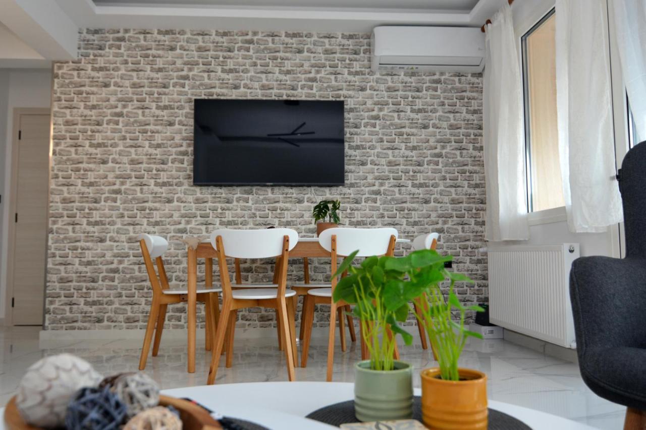 La Casa Blanca Daire Kavala Dış mekan fotoğraf