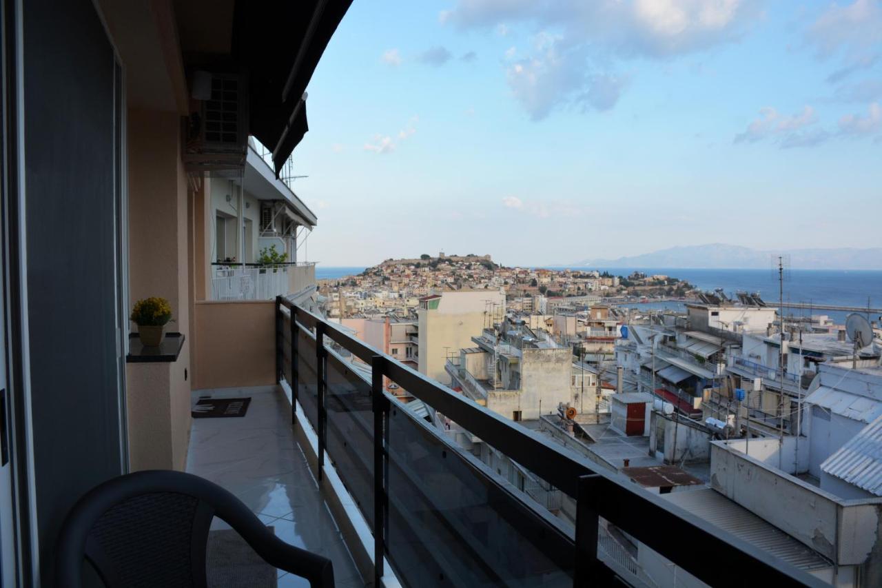 La Casa Blanca Daire Kavala Dış mekan fotoğraf