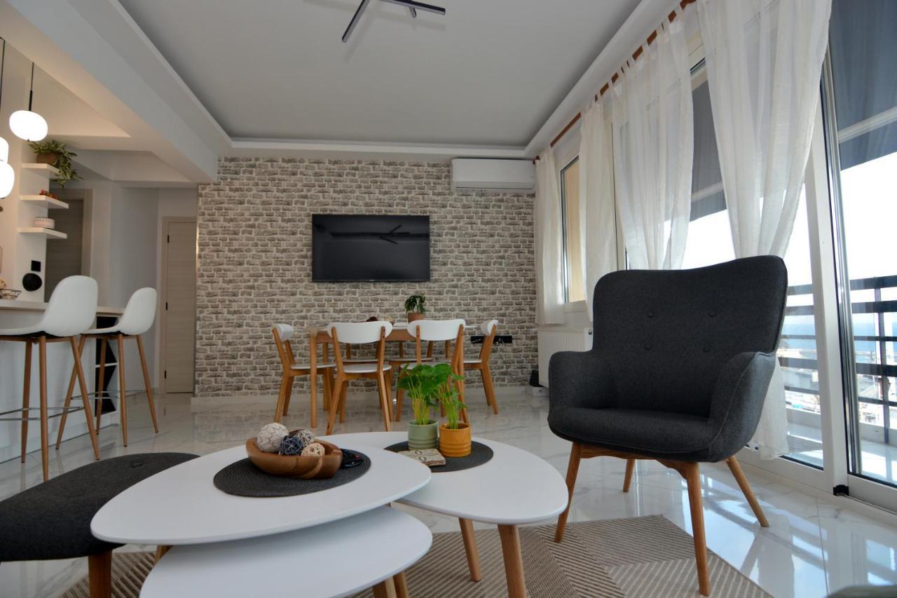 La Casa Blanca Daire Kavala Dış mekan fotoğraf
